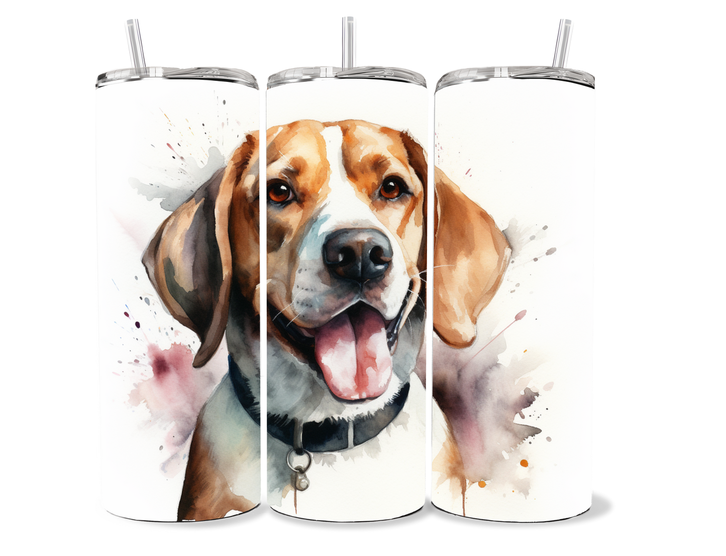 Beagle in Watercolor