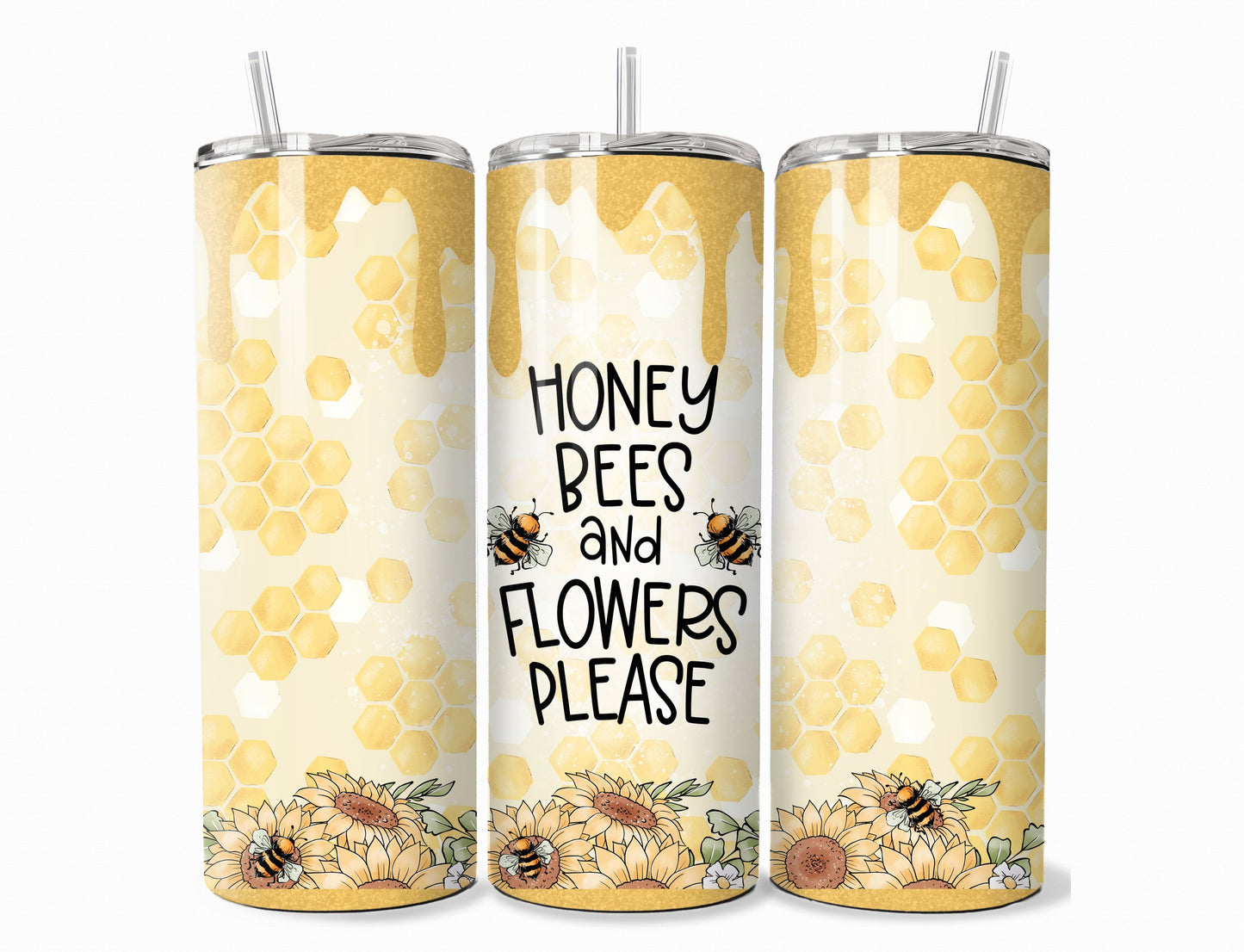 Honey Bees and Flowers Please
