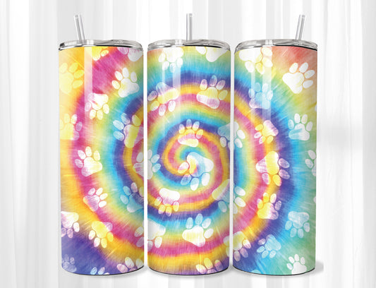 Dog Paws Tie-dye