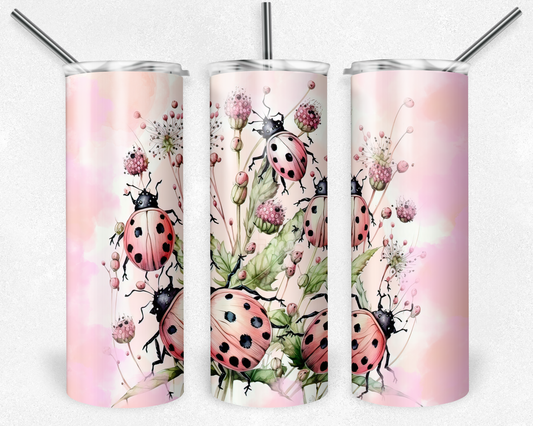 Ladybugs Watercolor