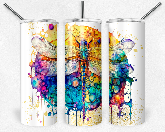 Dragonfly in Watercolor