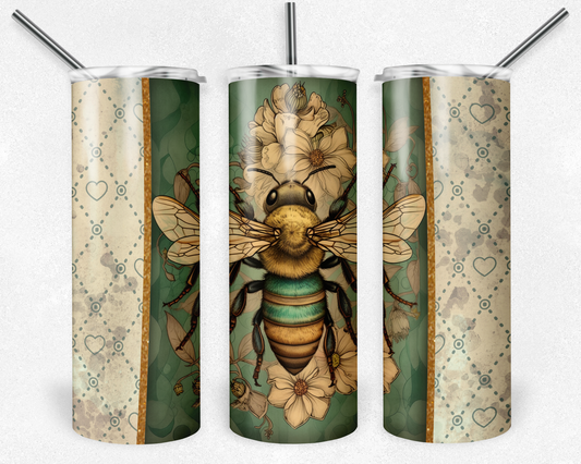 Bee in Antiqued Color