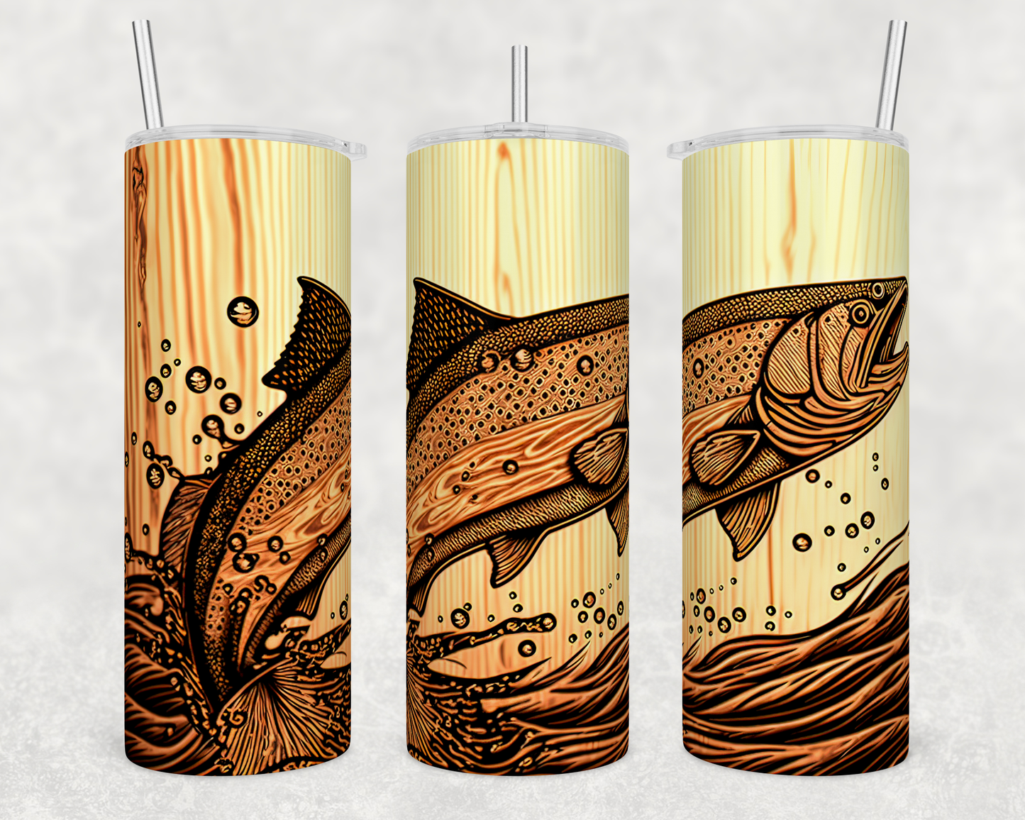 Trout in Wood