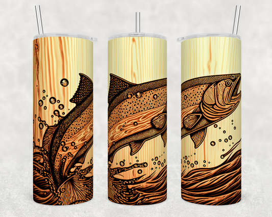 Trout in Wood