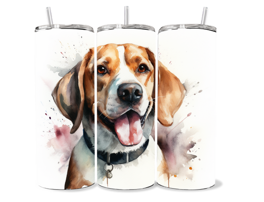 Beagle in Watercolor